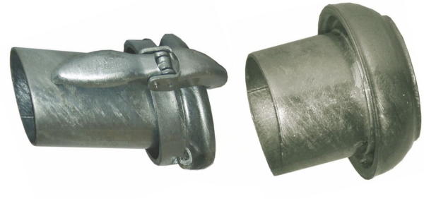 Perrot und Kardan V-Teil und M-Teil mit Kurzrohrstutzen zum Anschweissen